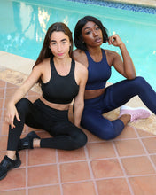 Load image into Gallery viewer, The "A-List" Sports Bra - Navy Blue