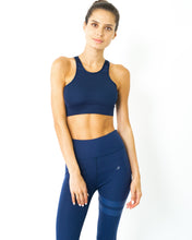 Load image into Gallery viewer, The "A-List" Sports Bra - Navy Blue
