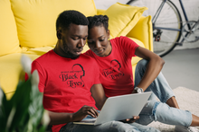 Load image into Gallery viewer, Protect and Respect Black Lives T Shirt- Red