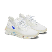 Load image into Gallery viewer, White Knit Women's Mesh Sneakers | Lightweight Athletic Shoes
